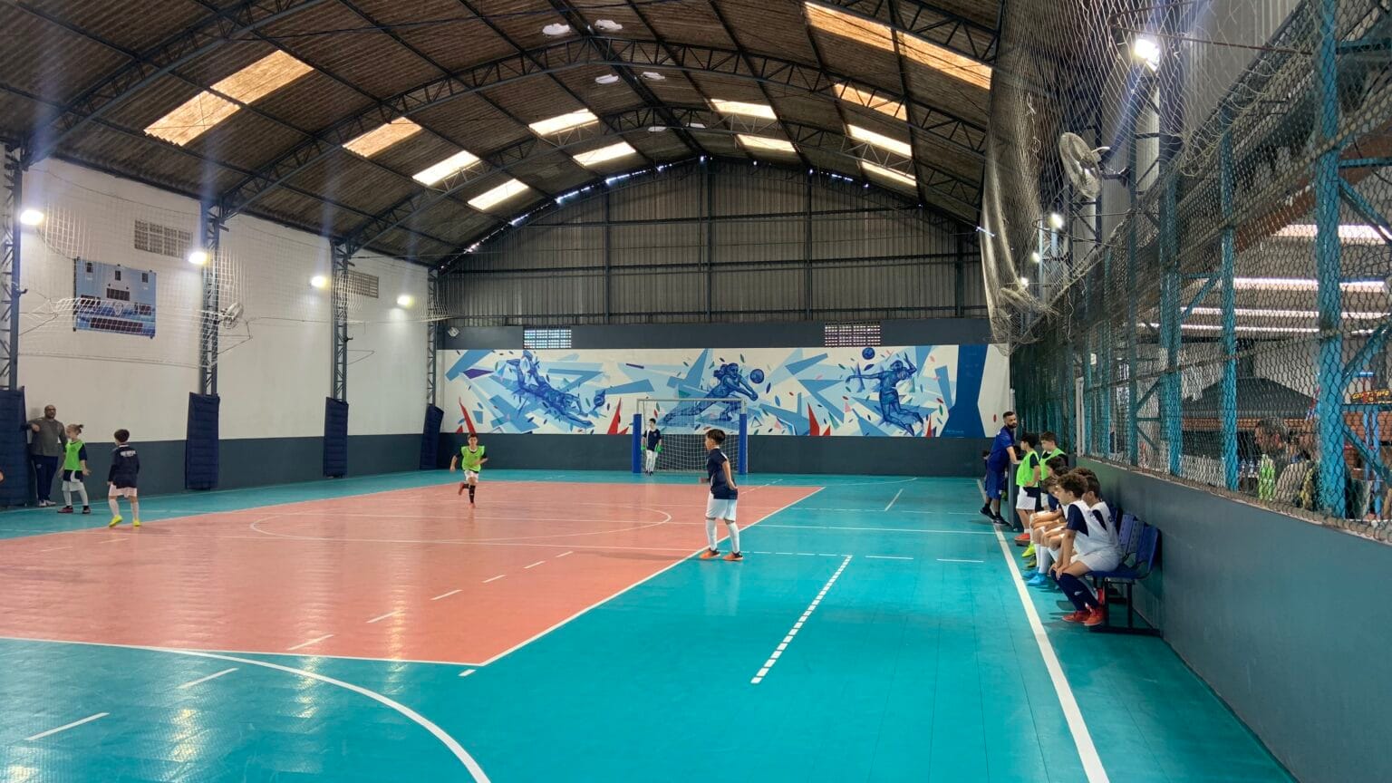 Escolinha de futsal – Clube Campo Belo